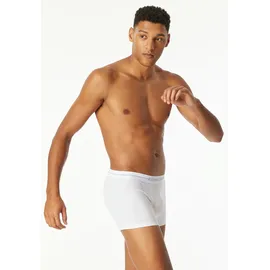 SCHIESSER Trunk Cotton Flex unifarben Weiß 5 2er Pack