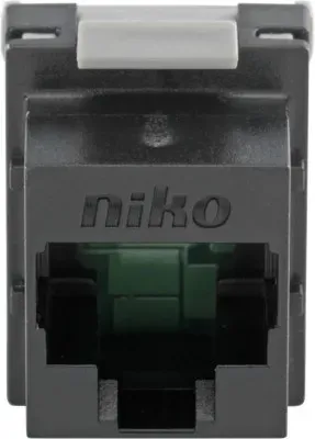 Niko Züblin 650-45061 Ungeschützter RJ45 Stecker UTP Kat. 6 für Bandbreiten bis 250 MHz 65045061