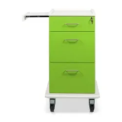 ETERNASOLID MULTICART Dokumentenwagen T16 mit Laptopauszug 92498-GR , Farbe: grün