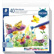 Staedtler Fasermaler triplus color rPP 40 Stück