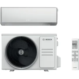 Bosch Climate 7000i Single-Split-Klimagerät Set 35 ES 3,4 kW Silber