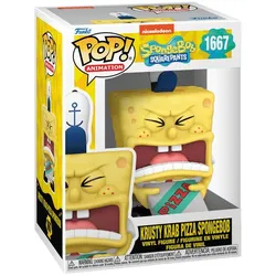 Funko - POP! - Spongebob: 25th Anniversary - Krusty Krab Pizza Spongebob Vinyl