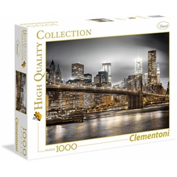 Clementoni® Puzzle High Quality Collection, New York Skyline, 1000 Puzzleteile, Made in Europe, FSC® - schützt Wald - weltweit bunt