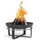 Cook King Feuerschale VIKING Ø 100 cm Schwarz