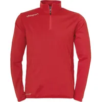 Uhlsport Essential 1/4 Zip Top Sweatshirt, rot/weiß 164