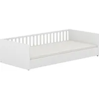 Paidi Bett Little Flo 90 x 200 cm Dekor Kreideweiß