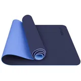 Toplus Gymnastikmatte Yogamatte Gepolstert rutschfest Tragegurt