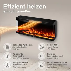 kaminio Elektrokamin LEA schwarz