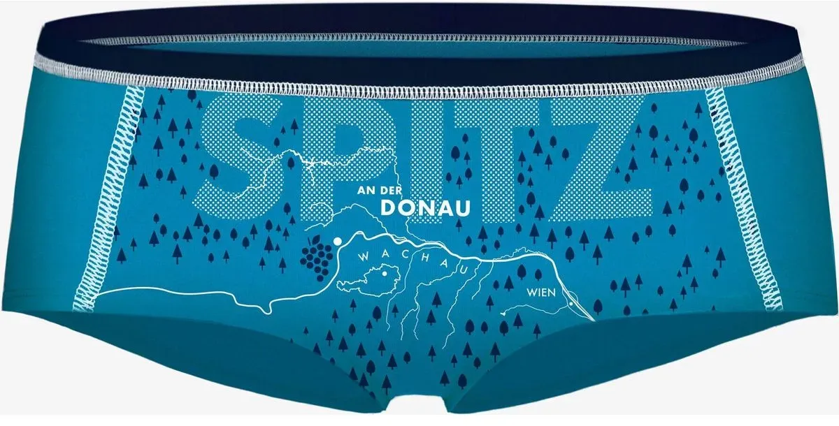Ein schöner Fleck Erde Panty Spitz AN DER Donau Pfauenblau pfauenblau 40