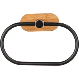 Wenko Orea Handtuchring schwarz