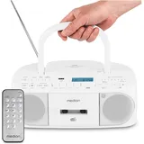 Medion MEDION® LIFE® DRX-1 Plus Boombox weiß
