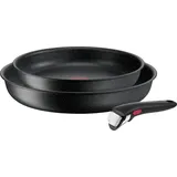 Tefal Ingenio Black Stone 3-teiliges Pfannen-Set L39990