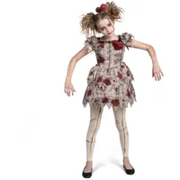 Spooktacular Creations Kinder Voodoo Kostüm, Voodoo Puppenkleid Kostüm für Mädchen Halloween Verkleidung, Rollenspiele und Kostümfeste