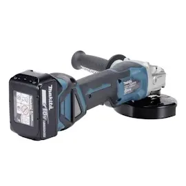 Makita DGA519RTJ inkl. 2 x 5,0 Ah + Makpac