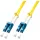 Lindy 47455 Glasfaser LWL Anschlusskabel 15.00 m Gelb [1x LC-Stecker - 1x LC-Stecker] 9/125 μ Singlemode OS2