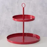 Boltze Etagere Samina aus Metall in rot Ø Gr.: onesize