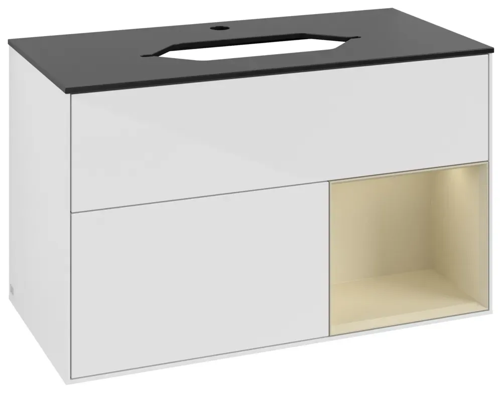 Villeroy & Boch Waschbeckenunterschrank Finion F25 1000x603x501mm m Bel FK/RE/AP: GF/HJ/2 F252HJGF