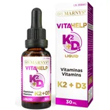 Marnys Flüssiges Vitamin K2 und D3 30 ml