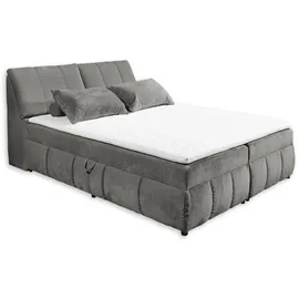 Stella Trading Mid.you Boxbett 160 x 200 cm Grau