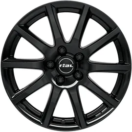 Rial Milano 6,5 x 16 5 x 100 ET38 MB63,3 Schwarz