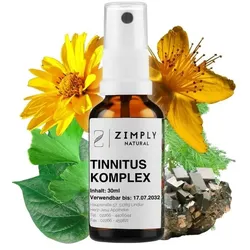 ZIMPLY NATURAL TINNITUS KOMPLEX 30 ml