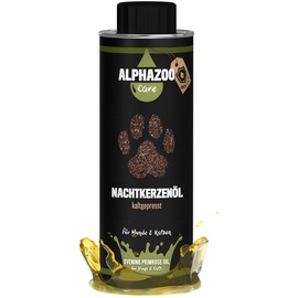 alphazoo Premium Nachtkerzenöl für Hunde und Katzen 250 ml