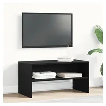 vidaXL TV-Schrank 80x40x40 cm Schwarz Eiche-Optik Holzwerkstoff