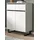 inn.furn Gelia 80 x 99 cm Weiß / Schwarz