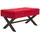 CLP Polsterbank Namaro Rot 110 x 40 x 48 cm