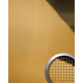 WallFace Wandpaneel Wallface Gold 1 St. 98 x 98 cm