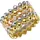 GIORGIO MARTELLO MILANO Ring gold / Silber 52