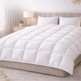 BettwarenShop Daunendecke Toronto warm, Füllung: 90% Daunen 10% Federn 240x220 cm