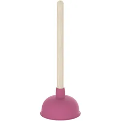 Bunter Pömpel Ø 140 mm in Pink, farbige Saugglocke, WC-Pümpel zur chemielosen Reinigung, Abflussreiniger bei Verstopfung
