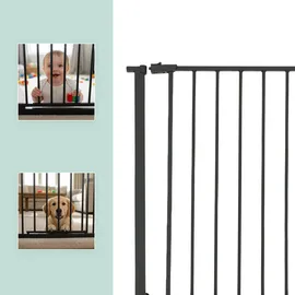 Relaxdays Treppenschutzgitter 75–100 cm