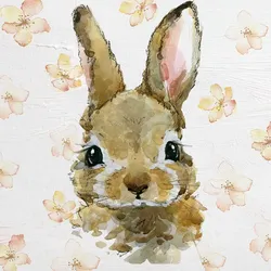 queence Leinwandbild »Addax«, Hase-Hasen, (1 St.), Premium-Leinwandstoff, Handarbeit aus Deutschland queence Farbe Bild(er): weiß