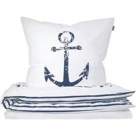 SCHIESSER Marina Renforcé Weiß 155 x 220 cm + 80 x 80 cm