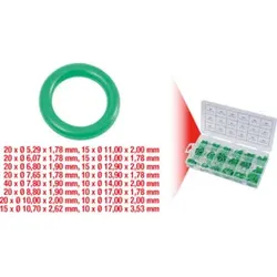 KS Tools Sortiment O-Ringe für Klima, HNBR, 270-teilig