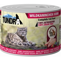 Tundra Katzenfutter Wildkaninchen & Huhn, Nassfutter - Getreidefrei 200 g)