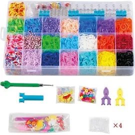 van manen's handelsonderneming Loom Bands Set 5600tlg in Box mit Zubehör