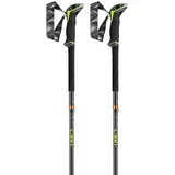 Leki Sherpa FX.One Carbon Stöcke - Natural Carbon / Neon Yellow / White - 125 cm