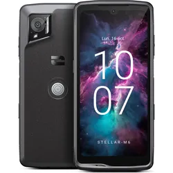 CROSSCALL Smartphone "Stellar M6 128GB", A (A-G), schwarz, 128 GB, Mobiltelefone