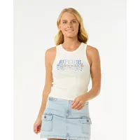 Rip Curl Luna Ribbed Tank Bone - XS