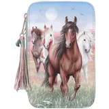 DEPESCHE Miss Melody 3 Fach Federtasche Hoof Clatter