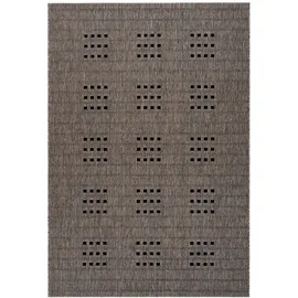 Lalee Sunset 606 Kurzflorteppich 80 x 230 cm taupe