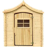 TIMBELA Spielhaus M550 Natur