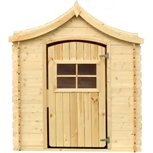TIMBELA Spielhaus M550 Natur