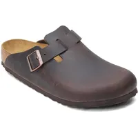 Birkenstock Womens Boston Brown Leather Sandals 40 EU - 40 EU