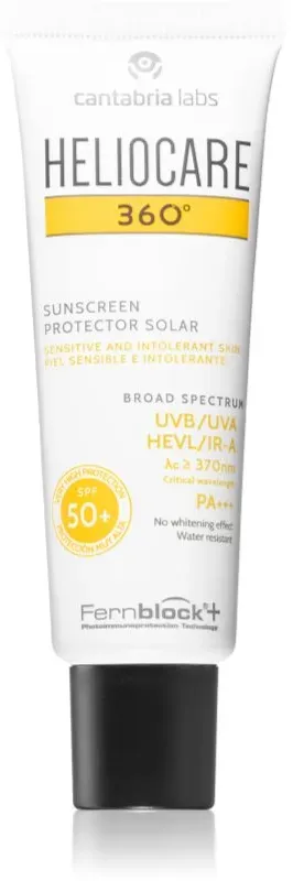 Heliocare 360° Mineral Fluid mineralische Fluid-Creme zum Bräunen SPF 50+ 50 ml