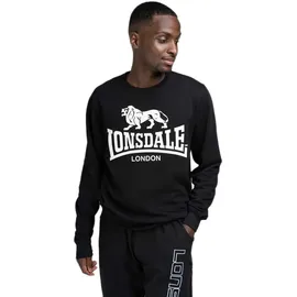 Lonsdale Rundhalspullover Schwarz S