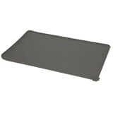 Kerbl Pet Napfunterlage aus Silikon, grau, 47x29cm